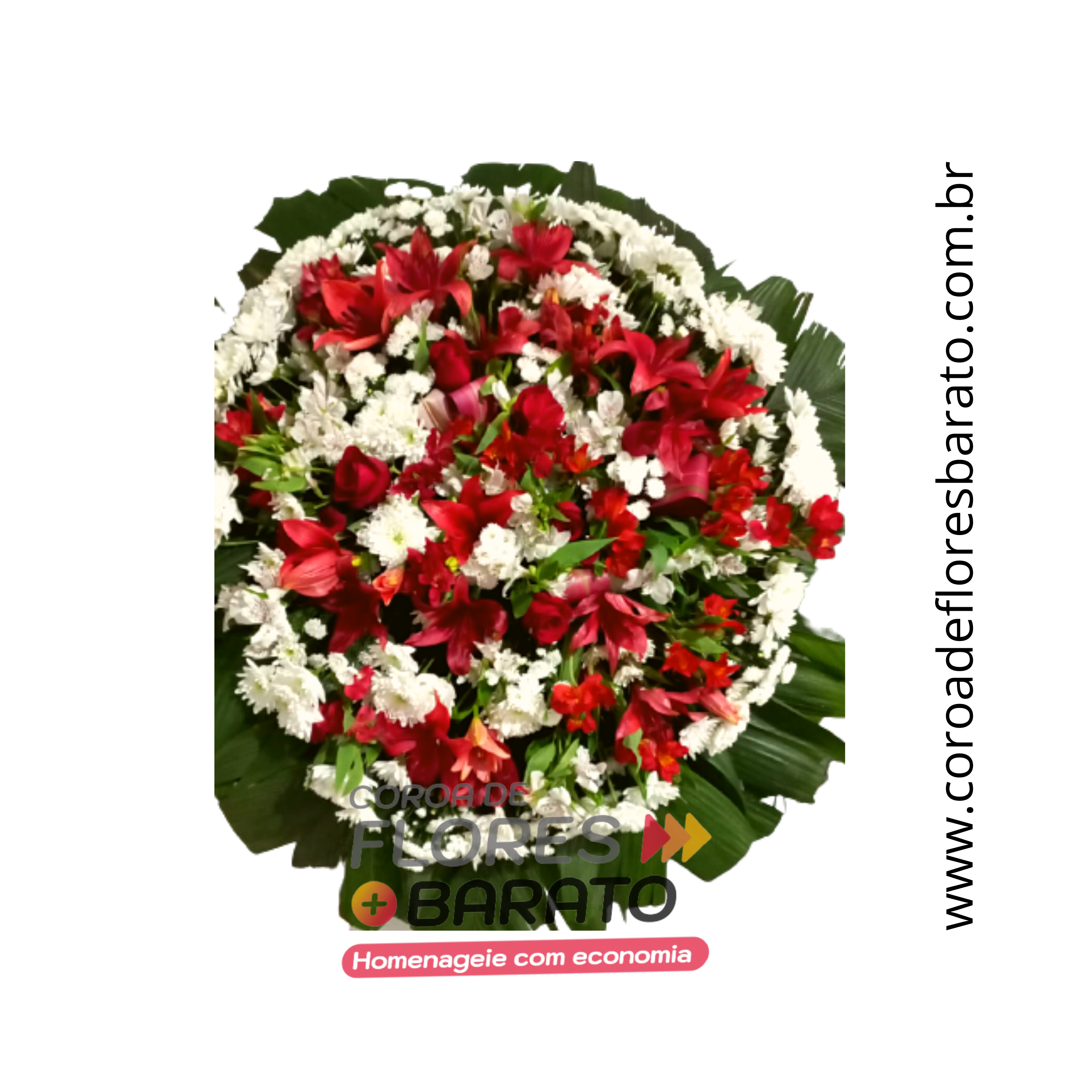 Coroa de Flores Barato 2