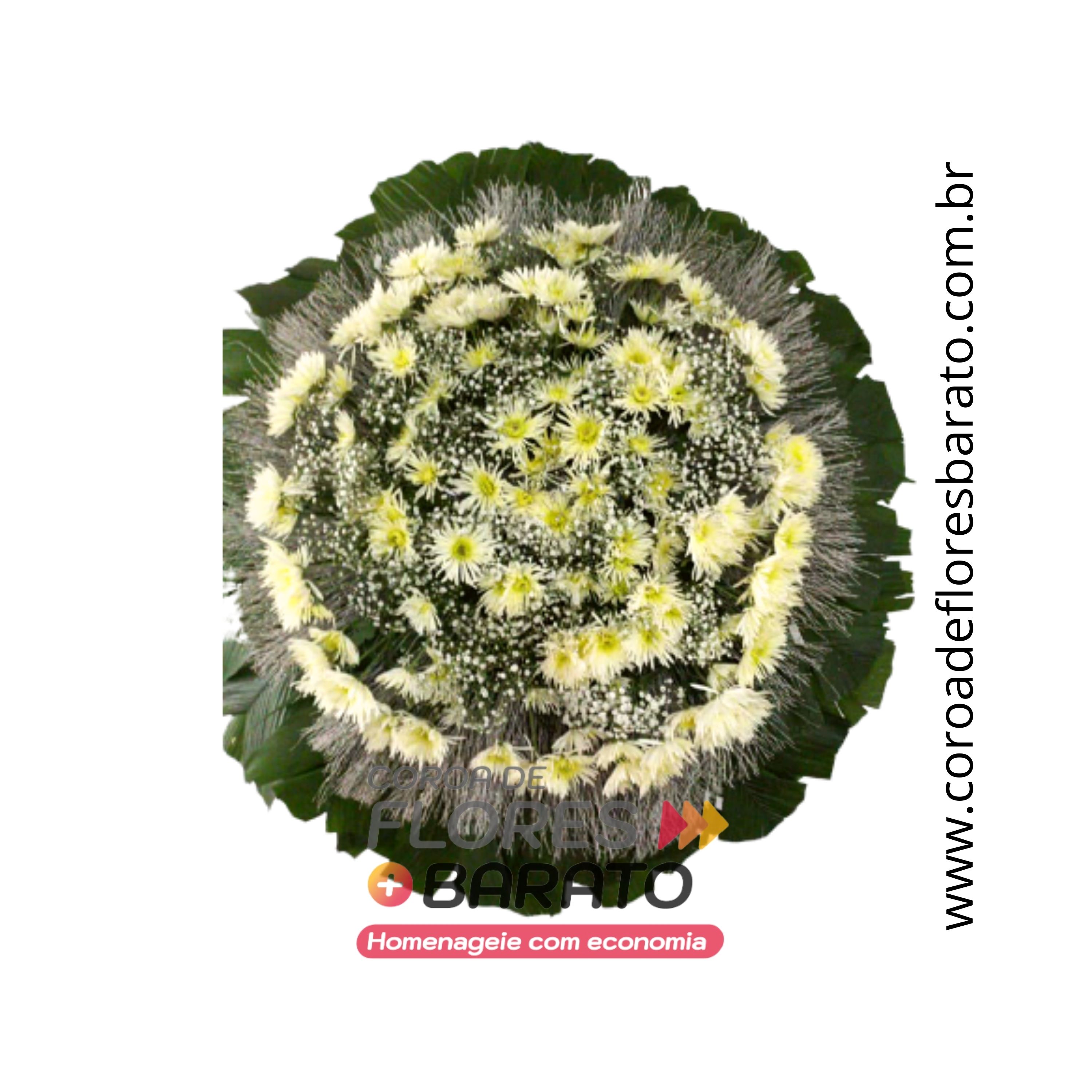 Coroa de Flores Barato 1- SUPER PROMOÇÃO
