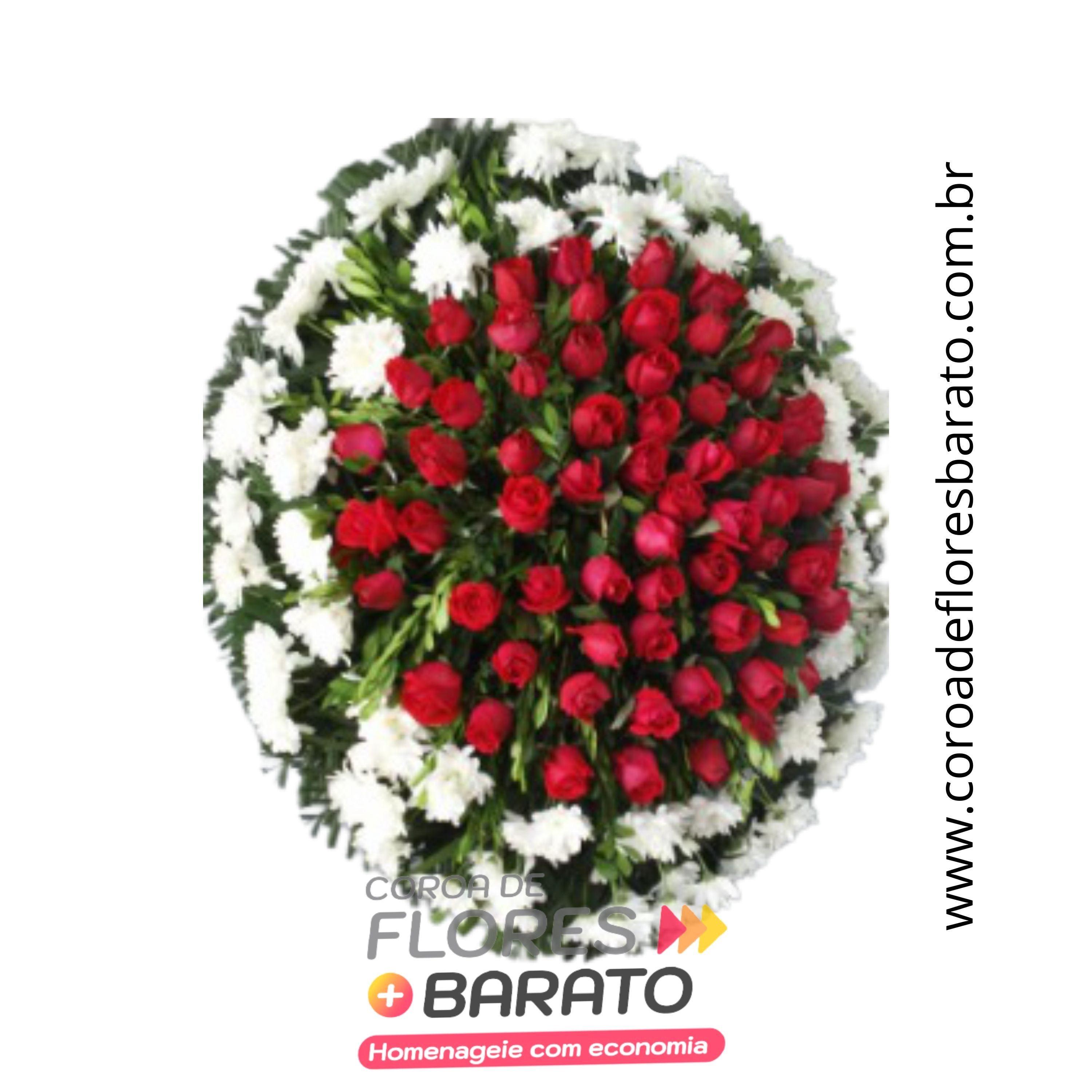 Coroa de Flores Luxo Barato 05