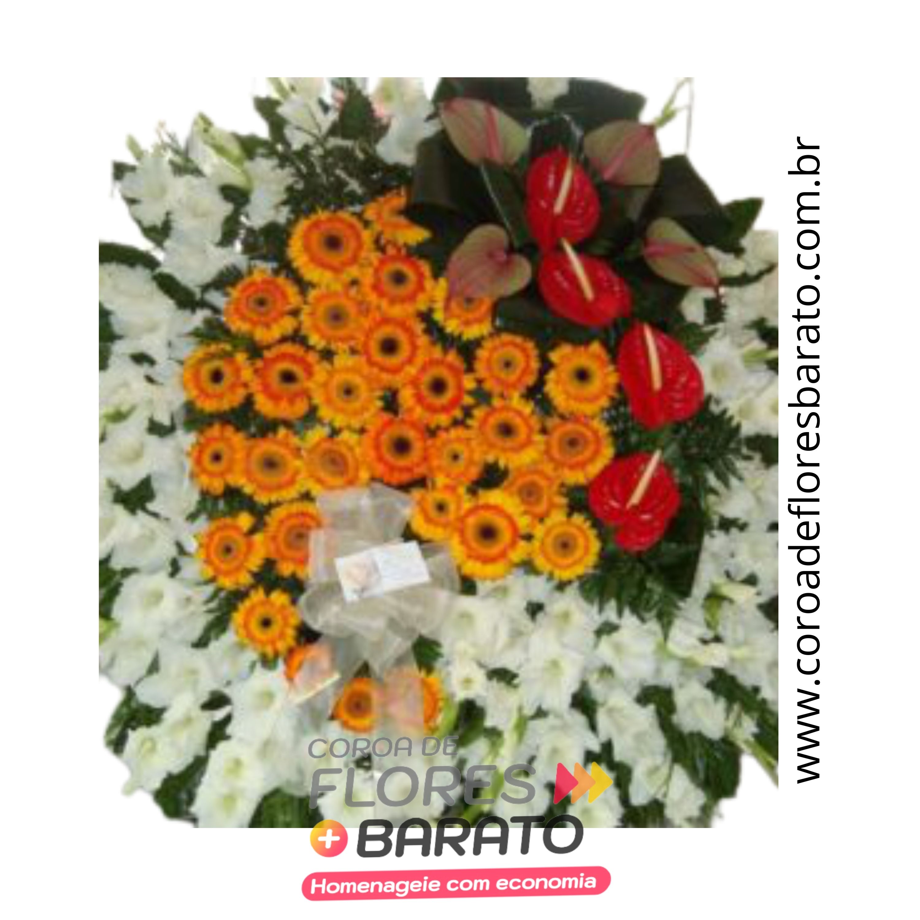 Coroa de Flores Barato 6