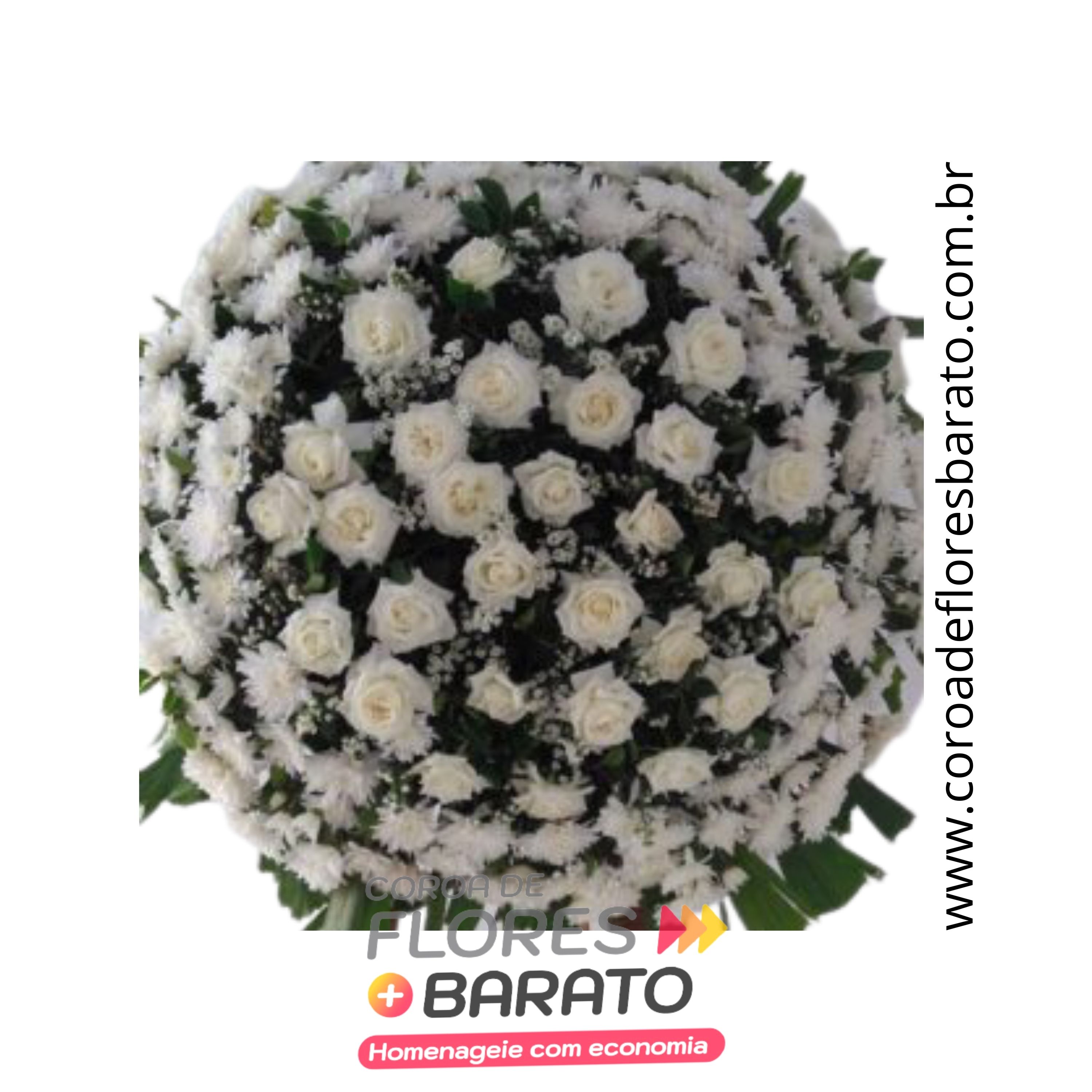 Coroa de Flores Barato 8