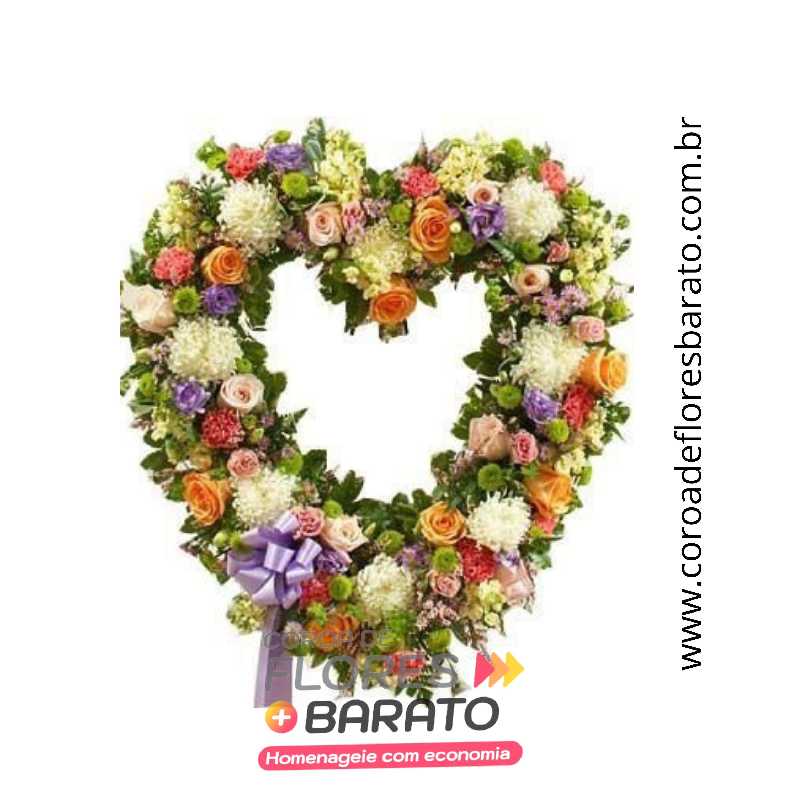 Guirlanda de Rosas Coloridas Barato 14
