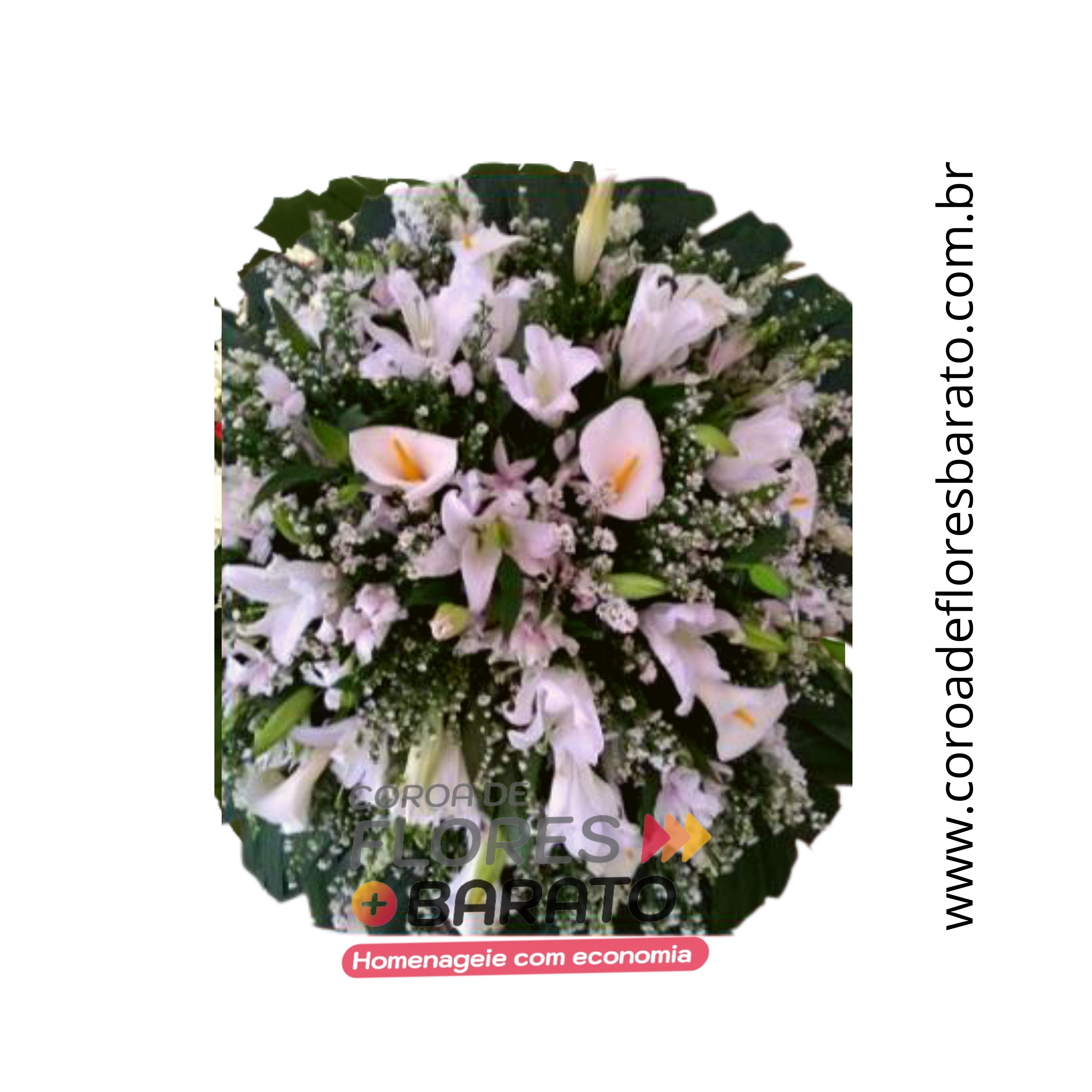 Coroa de Flores Barato 3