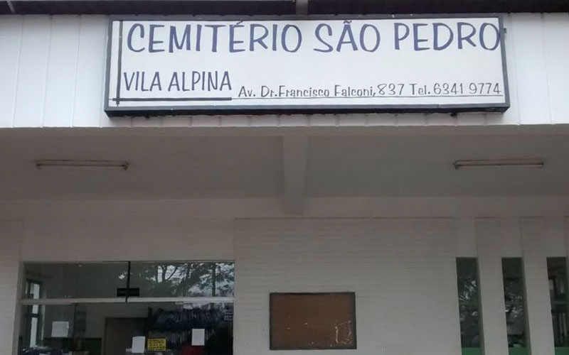 Coroa de Flores Cemitério São Pedro